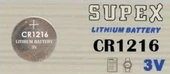 SUPEX CR-1216 Lityum 3v 3 Volt Kumanda Pili Para Düğme Pil (1 Adet Fiyatıdır) thumbnail 3