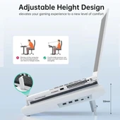 llano V12 Dizüstü Bilgisayar Soğutma Pedi 5.5" Turbofan (RGB Yok) - 3