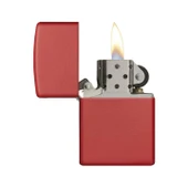 Zippo Regular Red Matte 1001 (2) Çakmak thumbnail 2