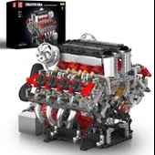 Mould King 10130 V8 Motor Yapı Blokları Seti - 2718 Parça - 1