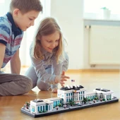 Kadablk ABD Başkenti Beyaz Saray İnşaat Seti, Mikro Blok Seti - 3430 Parça - 6