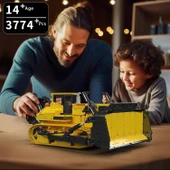 Mould King 17049 Paletli Buldozer Yapı Kitleri, MOC Yapı Blokları - 3774+ Parça - 2