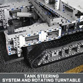 Mould King MOC Mobil Vinç Kamyon Yapı Blokları Kitleri - 4000 Parça - 6