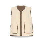 Timberland Sherpa Fleece Vest Kadın POLAR YELEK TB0A5N2XEFL1 thumbnail 2