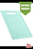 LitaeTrend Kesme Tahtası Kaydırmaz Plastik Kesme Sunum Tahtası Pratik Kesim Panosu 160x245 Mm Royaleks-FR-107 - 4