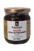 Kroisos Organik Siyah Zeytin Ezmesi 180 Gr - 1