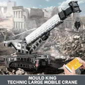 Mould King MOC Mobil Vinç Kamyon Yapı Blokları Kitleri - 4000 Parça - 5