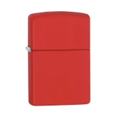 Zippo Regular Red Matte 1001 (2) Çakmak thumbnail 1