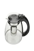 LitaeTrend Çelik Süzgeçli Cam Çaycı Servis Demlik 1500 Ml. Royaleks-7488 - 1