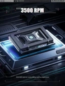 llano V10-SE Oyun Dizüstü Bilgisayarı Soğutma Pedi 3500 RPM Turbofanlı - 3