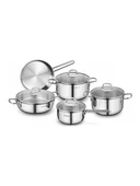KORKMAZ A1609 PERLA Tencere Seti – 5’li (9 Parça) thumbnail 1
