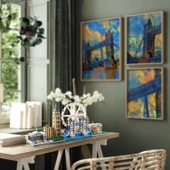 Kadablk Londra Skyline Koleksiyonu, Landmark Modeli, Mini - 3430 Parça - 6