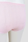 Pembe Cotton Yüksek Bel Külot thumbnail 3