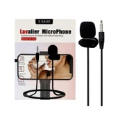 Hello 3.5MM HL-5344 3 Boğumlu AUX Kablolu Yaka ve Youtuber Mikrofonu thumbnail 1