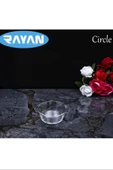 LitaeTrend Circle Tekli Yuvarlak Cam Kahvaltılık Royaleks-81474 - 1