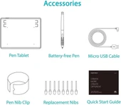 HUION Inspiroy H1060P Grafik Çizim Tableti - 9