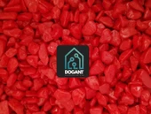 Doga  Dolomit Saksı Teraryum j Bahçe Kırmızı 2 kg Taş - 2