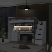 Ranza, Troya Ranza Masa Kitaplık +1 Adet Comfort Yatak thumbnail 6