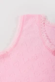 Pembe Jakarlı Kız Çocuk Atlet - 2