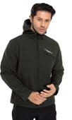 Crozwise Haki Erkek Su Geçirmez Softshell Outdoor Mont / Ceket - 5036-04 - 1