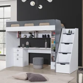 Ranza, Troya Ranza Masa Kitaplık +1 Adet Comfort Yatak thumbnail 5