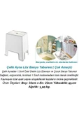 LitaeTrend Büyük Boy Banyo Taburesi Royaleks-129 - 3