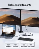 UGREEN 10'u 1 Arada USB-C Hub - 4K HDMI, Ethernet, PD, Kart Okuyucu 15601 - 3