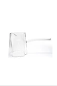 LitaeTrend Ateşe Dayanıklı Cam Cezve Borosilikat Cam Cezve 400 ml Royaleks-CZV05 - 1