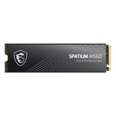 MSI Spatium M560 1TB (10200/8400MB/s) M.2 2280 PCIe 5.0 NVMe SSD thumbnail 1