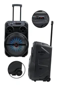 Midex 280 Watt Portatif Taşınabilir Karaoke Eğlence Mikrofonlu Ses Sistemi MXR-280 (Bluetooth Kayıt Usb Şarjlı) - 2