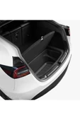 Spigen Tesla Model Y (2024-2023) Rear Trunk Arka Bagaj Alt Gizli Bölme 3D Havuz Paspas Black TL00-Y Black - 7