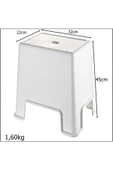 LitaeTrend Büyük Boy Banyo Taburesi Royaleks-129 - 2
