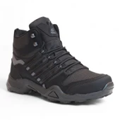 2226-Forza Anatomik Kaydırmaz Tabanlı Soft Shell Outdoor Trekking Erkek Bağcıklı Spor Bot - 5