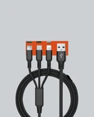 Çoklu USB Şarj Kablosu – 1,2m Hızlı Şarj, 3A Güçlü Akım thumbnail 2