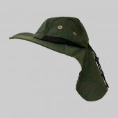 Ergonomik Unisex Haki Renk Trekking Safari Şapkası - 1