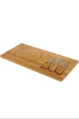 LitaeTrend Bambu Peynir Sunum Tepsi Seti Royaleks-BLSPS3819 - 1