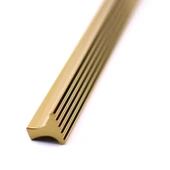 Foça Gold Metal 512 mm Uzun Mobilya Kolu Çekmece Dolap Kulpları Mutfak Dolabı Kapak Kulbu Lüks Altın thumbnail 5