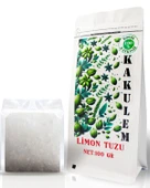 KAKULEM SERTİFİKALI Turşuluk Salamuralık Yemeklik Limon Tuzu 100 GR thumbnail 1