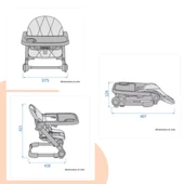 Bebebao Smart Portatif Mama Sandalyesi - 8