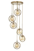AVONNI AV-60291-6ET Eskitme Kaplama Avize E14 Metal Cam 40cm - 1