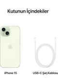 Apple iPhone 15 128 GB Yeşil Cep Telefonu (Apple TR Garantili) - Outlet thumbnail 4