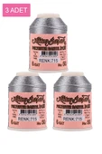 LitaeTrend 3 Adet Altınbaşak Oya ve Dantel İpi 20 gr - Royaleks - No: 715 - 1
