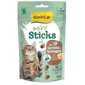 Gimcat Mini Sticks Hindili&Peynirli Ödül Çubukları 50gr - 1