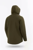 Erkek Yeşil Outdoor Su İtici Kapüşonlu Kaban – Rüzgar Geçirmez, Hafif ve Dayanıklı - 3