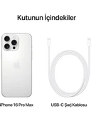 Apple iPhone 16 Pro Max 256 GB Beyaz Titanyum Cep Telefonu (Apple TR Garantili) - Outlet thumbnail 4