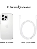 Apple iPhone 16 Pro Max 512 GB Beyaz Titanyum Cep Telefonu (Apple TR Garantili) - Outlet thumbnail 4