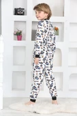 Erkek Çocuk Araba Baskılı Pijama Takımı 1-7 Yaş 12290 - 3