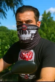 Motorcu SKULL Buff Maske Outdoor Boyunluk Unisex Bandana - 1