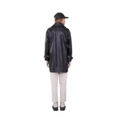 Kadın Kruvaze Yaka Deri Ceket 570030 - 7