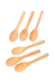 LitaeTrend Ağaç Kaşık 6 Lı Royaleks-BLS-01-6B - 1